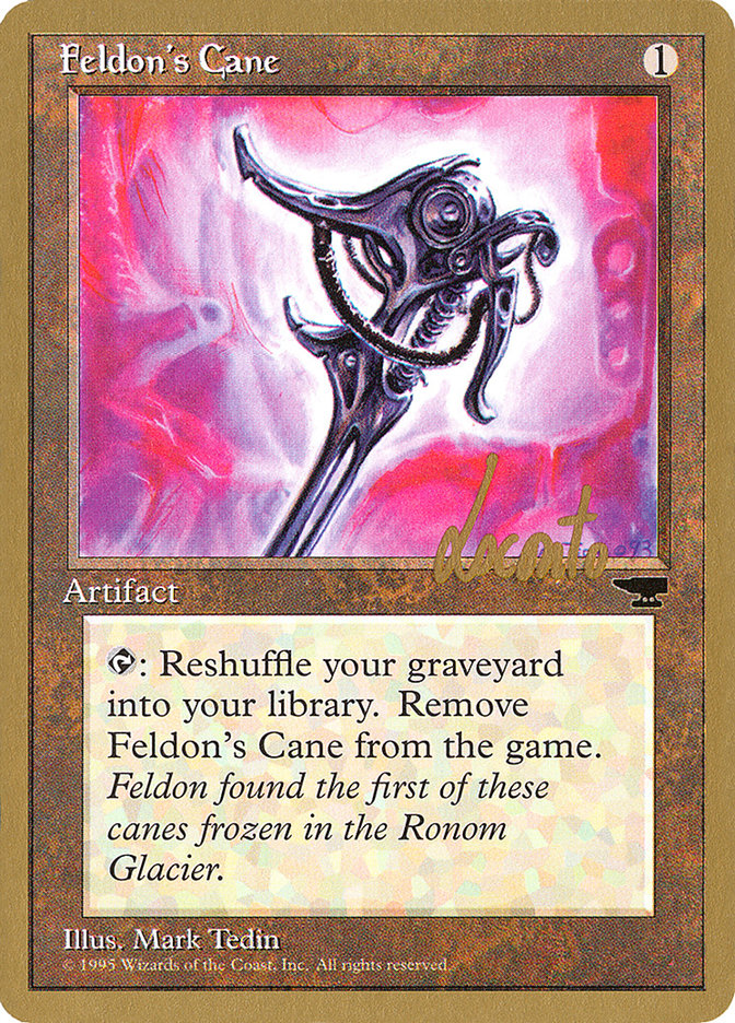 Feldon's Cane (Michael Loconto) [Pro Tour Collector Set] | Odin's Place