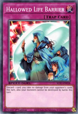 Hallowed Life Barrier [SGX1-ENE18] Common | Odin's Place