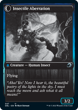 Delver of Secrets // Insectile Aberration [Innistrad: Double Feature] | Odin's Place