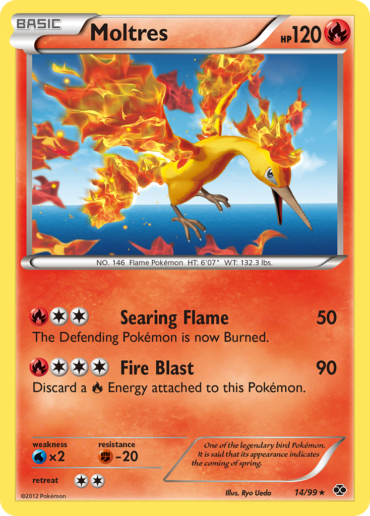 Moltres (14/99) [Black & White: Next Destinies] | Odin's Place