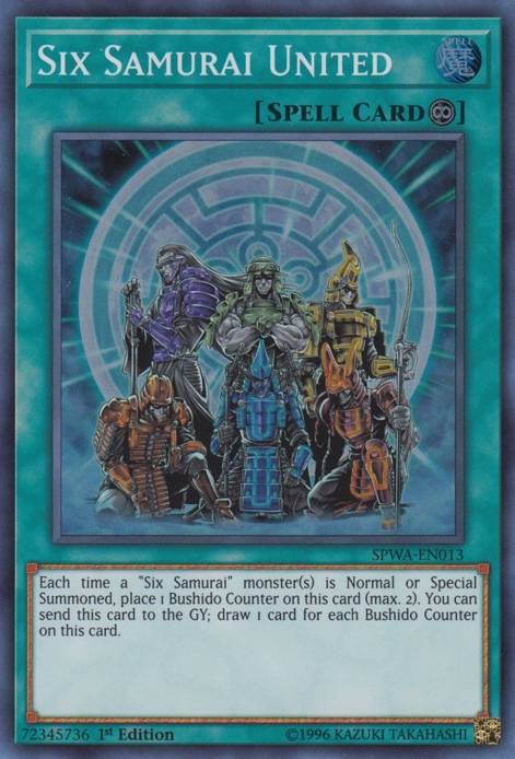 Six Samurai United [SPWA-EN013] Super Rare | Odin's Place