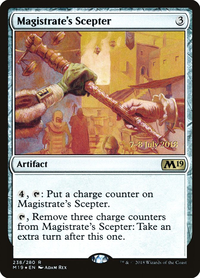 Magistrate's Scepter (238) [Core Set 2019 Prerelease Promos] | Odin's Place