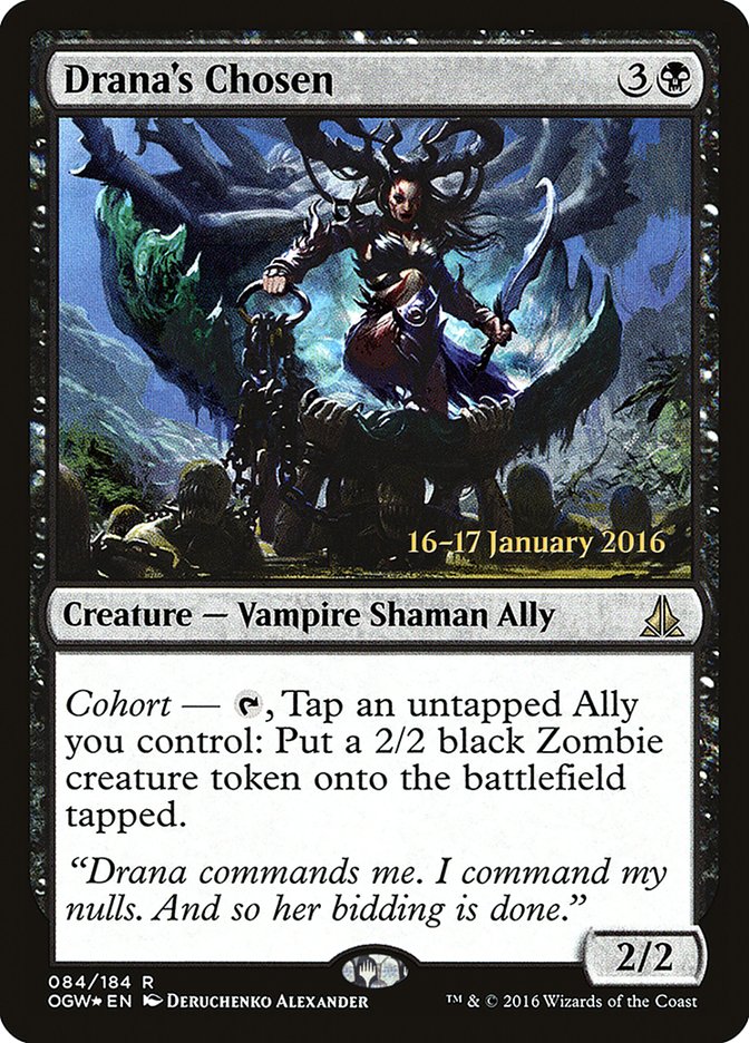 Drana's Chosen (84) [Oath of the Gatewatch Prerelease Promos] | Odin's Place