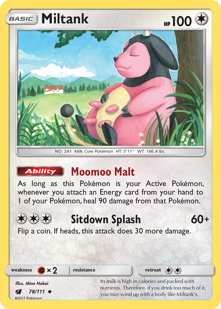 Miltank (78/111) [Sun & Moon: Crimson Invasion] | Odin's Place