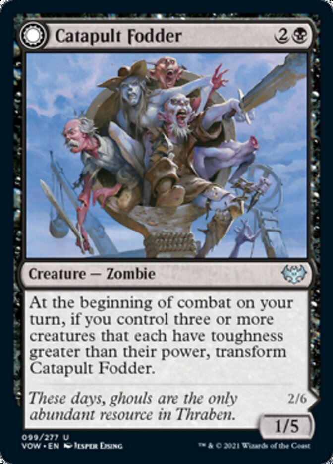 Catapult Fodder // Catapult Captain [Innistrad: Crimson Vow] | Odin's Place