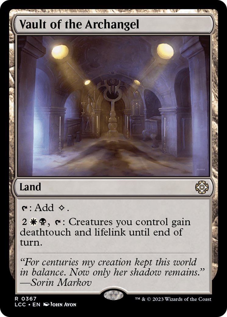 Vault of the Archangel [The Lost Caverns of Ixalan Commander] | Odin's Place