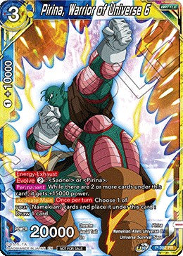 Pirina, Warrior of Universe 6 (Tournament Pack Vol. 8) (P-392) [Tournament Promotion Cards] | Odin's Place
