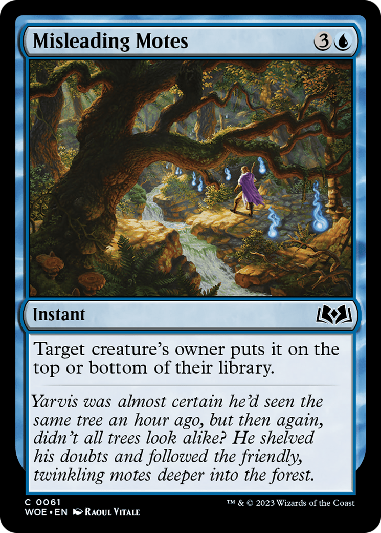 Misleading Motes [Wilds of Eldraine] | Odin's Place
