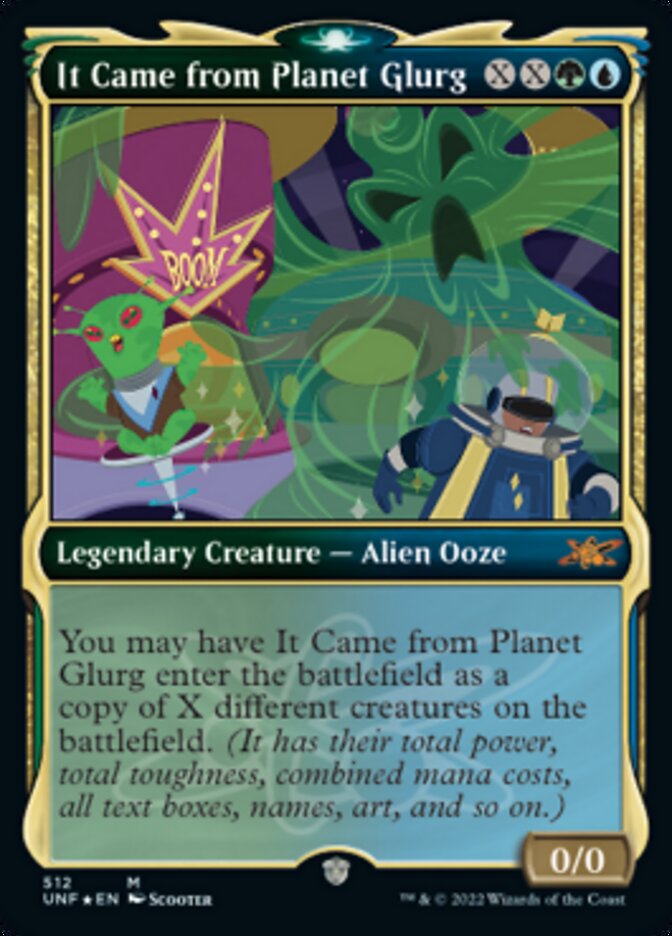 It Came from Planet Glurg (Showcase) (Galaxy Foil) [Unfinity] | Odin's Place