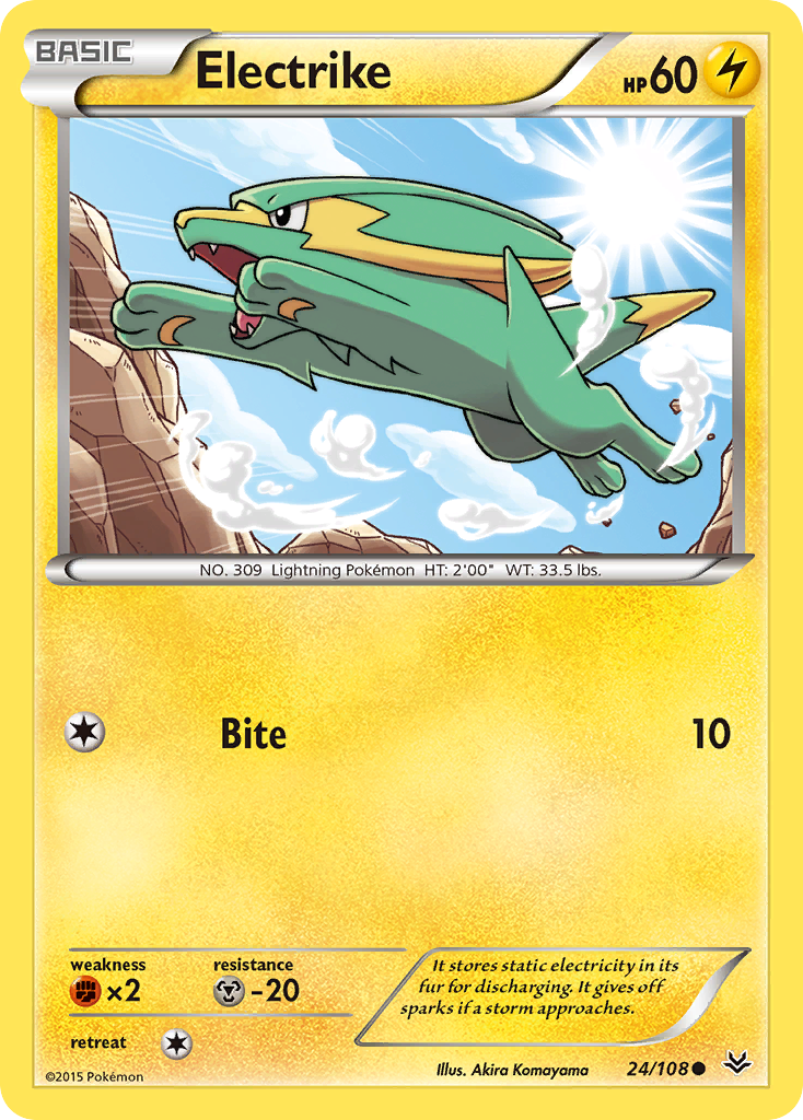 Electrike (24/108) [XY: Roaring Skies] | Odin's Place