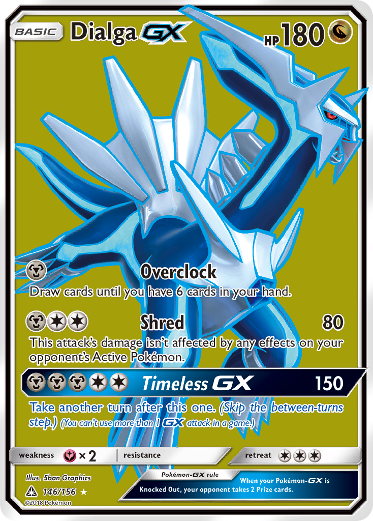 Dialga GX (146/156) [Sun & Moon: Ultra Prism] | Odin's Place