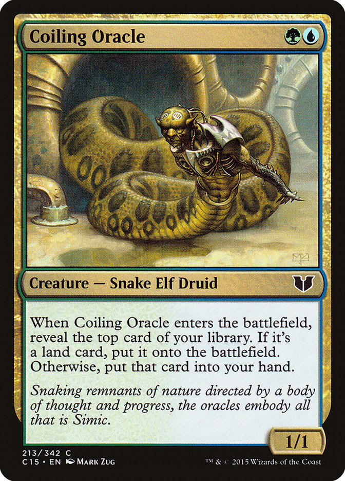 Coiling Oracle (213) [Commander 2015] | Odin's Place