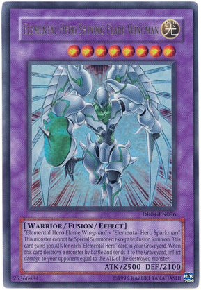 Elemental Hero Shining Flare Wingman [DR04-EN096] Ultra Rare | Odin's Place
