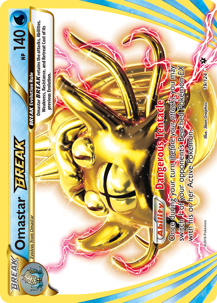Omastar BREAK (19/124) [XY: Fates Collide] | Odin's Place