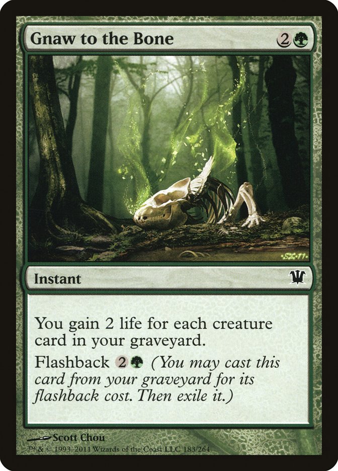 Gnaw to the Bone (183) [Innistrad] | Odin's Place