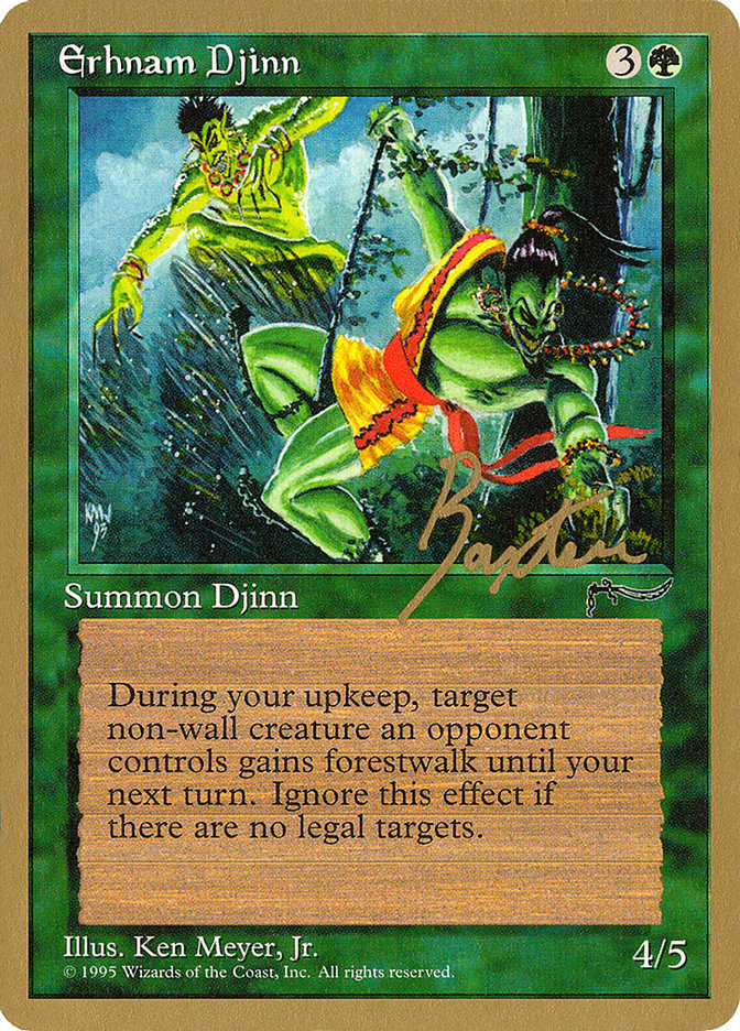Erhnam Djinn (George Baxter) [Pro Tour Collector Set] | Odin's Place