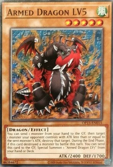 Armed Dragon LV5 [OP15-EN015] Common | Odin's Place