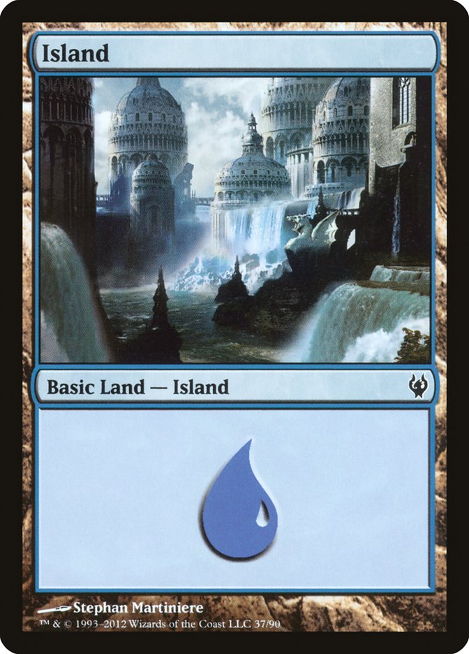 Island (37) [Duel Decks: Izzet vs. Golgari] | Odin's Place