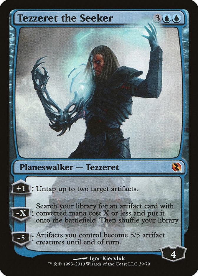 Tezzeret the Seeker (39) [Duel Decks: Elspeth vs. Tezzeret] | Odin's Place