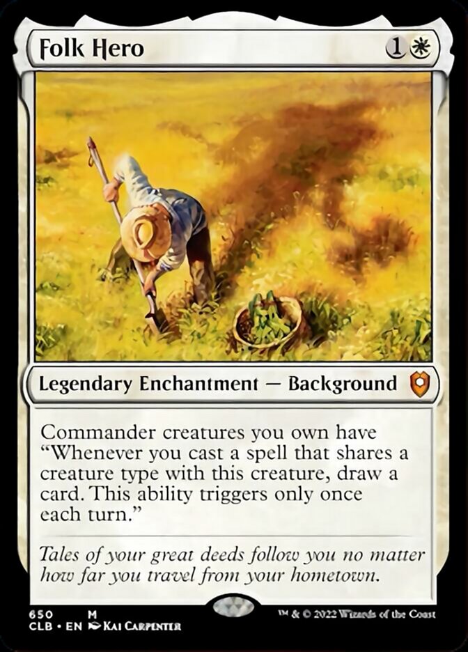 Folk Hero [Commander Legends: Battle for Baldur's Gate] | Odin's Place