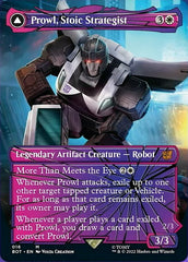 Prowl, Stoic Strategist // Prowl, Pursuit Vehicle (Shattered Glass) [Transformers] | Odin's Place