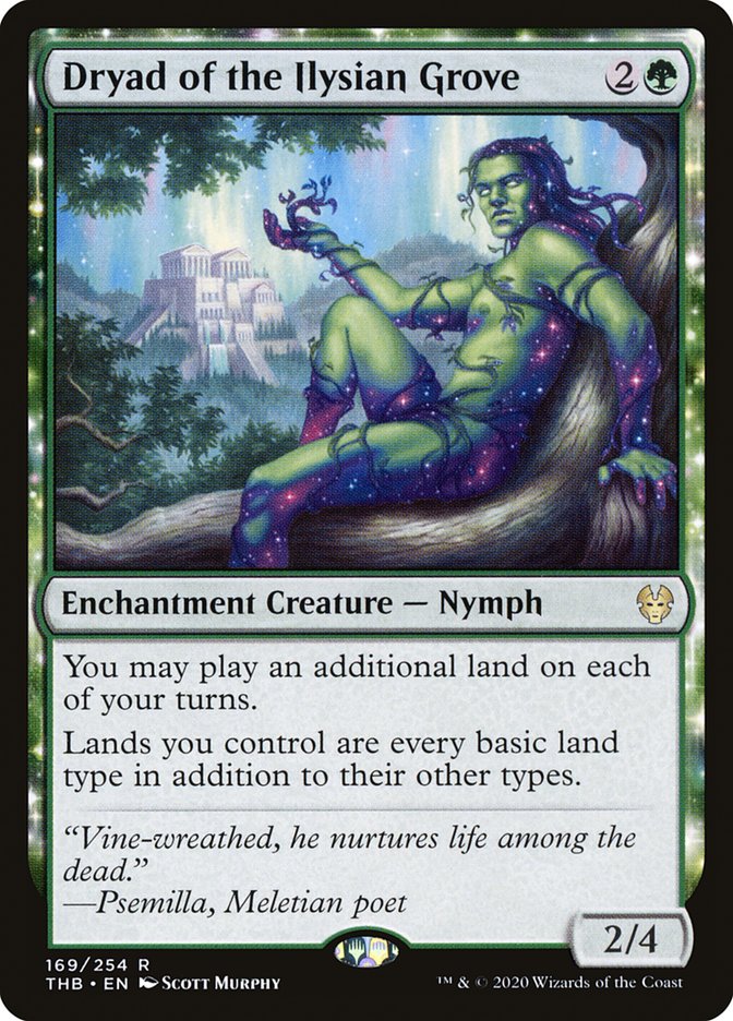 Dryad of the Ilysian Grove [Theros Beyond Death] | Odin's Place