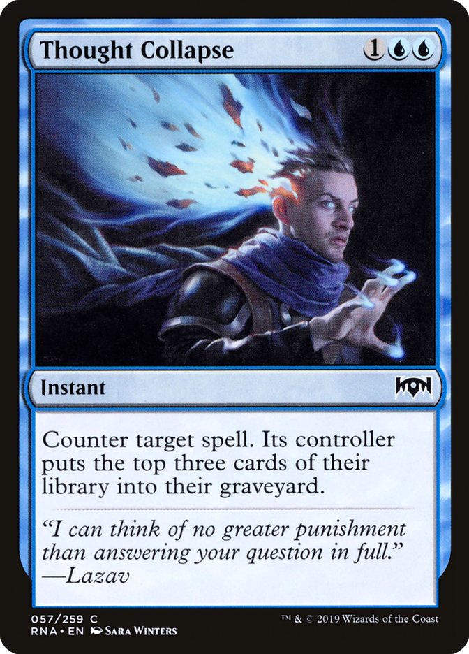 Thought Collapse (57) [Ravnica Allegiance] | Odin's Place