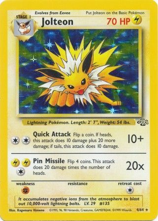 Jolteon (4/64) [Jungle Unlimited] | Odin's Place