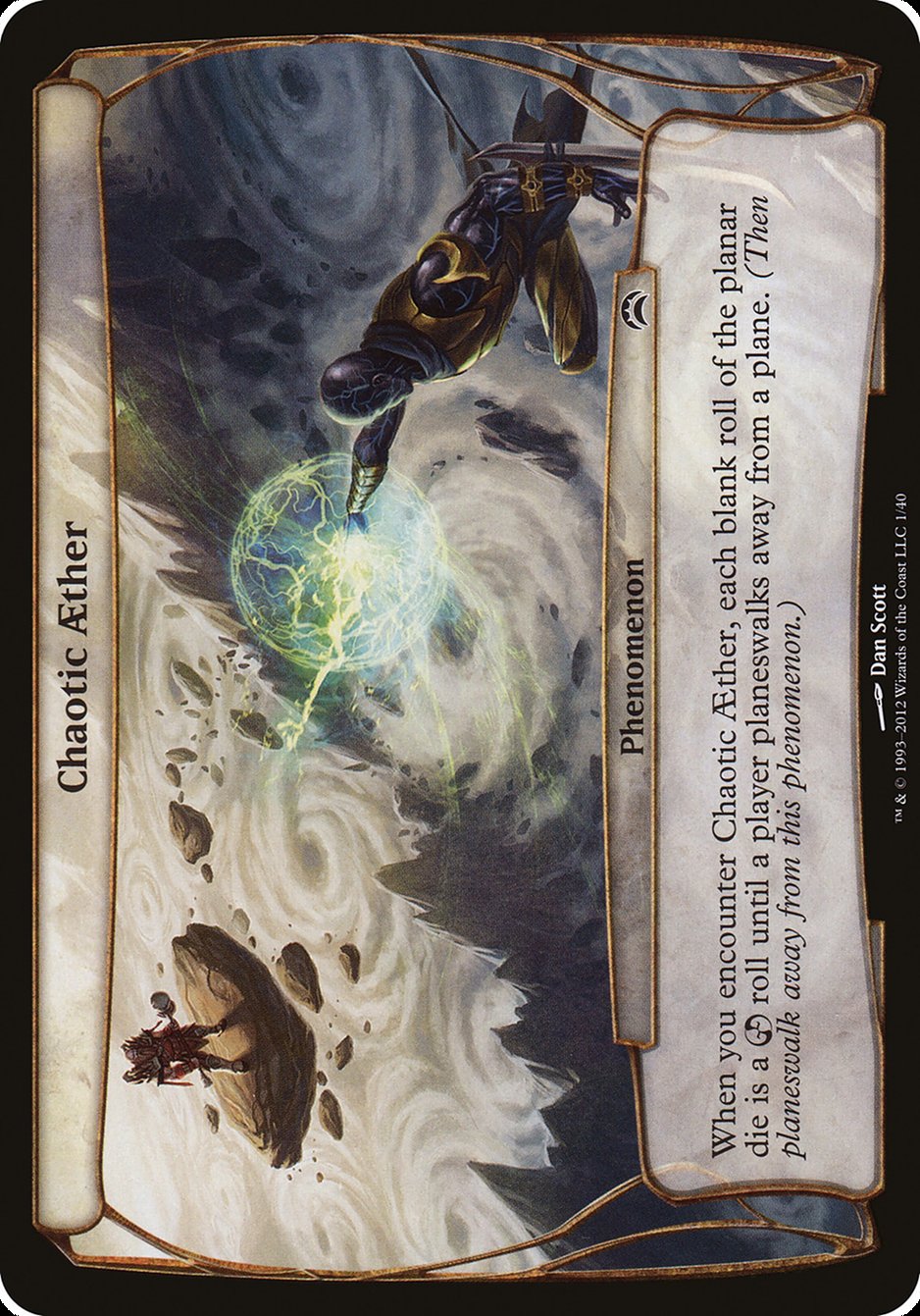 Chaotic Aether (1) (Planes) [Planechase 2012 Planes] | Odin's Place