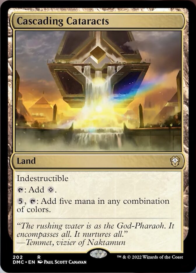 Cascading Cataracts [Dominaria United Commander] | Odin's Place