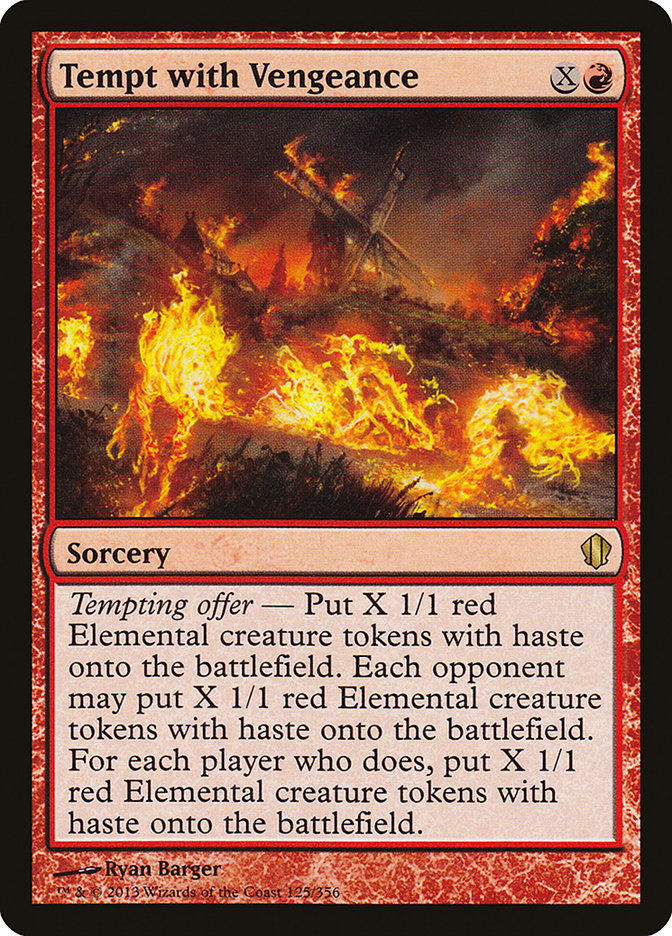 Tempt with Vengeance (125) [Commander 2013] | Odin's Place
