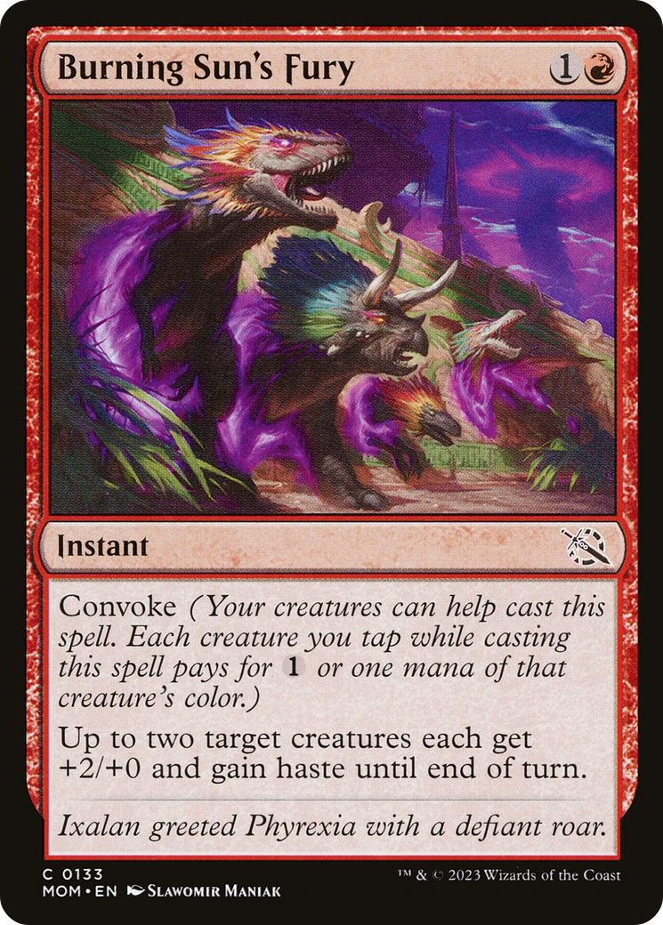 Burning Sun's Fury [March of the Machine] | Odin's Place