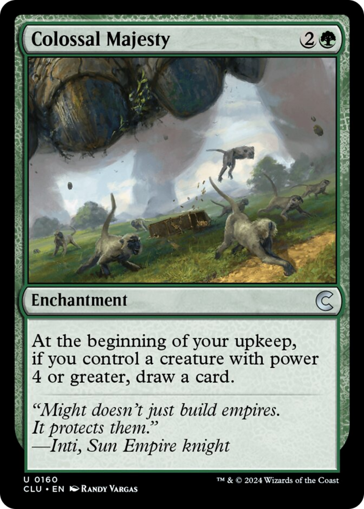 Colossal Majesty [Ravnica: Clue Edition] | Odin's Place
