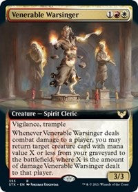 Venerable Warsinger (Extended Art) [Strixhaven: School of Mages] | Odin's Place