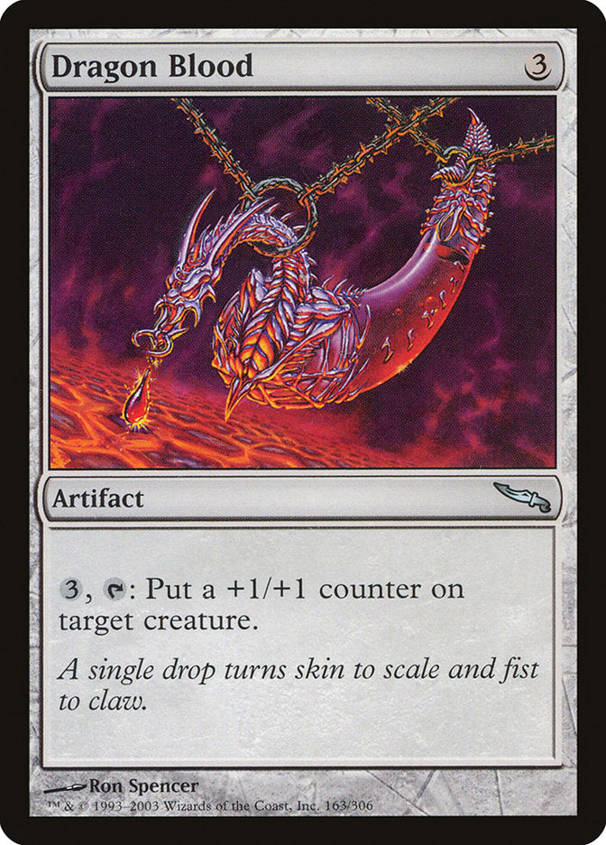 Dragon Blood (163) [Mirrodin] | Odin's Place
