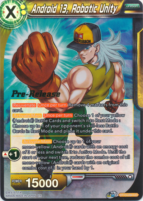 Android 13, Robotic Unity (BT13-094) [Supreme Rivalry Prerelease Promos] | Odin's Place