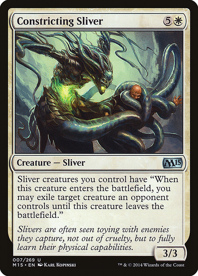 Constricting Sliver (7) [Magic 2015] | Odin's Place