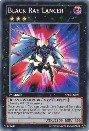 Black Ray Lancer [SP13-EN029] Starfoil Rare | Odin's Place