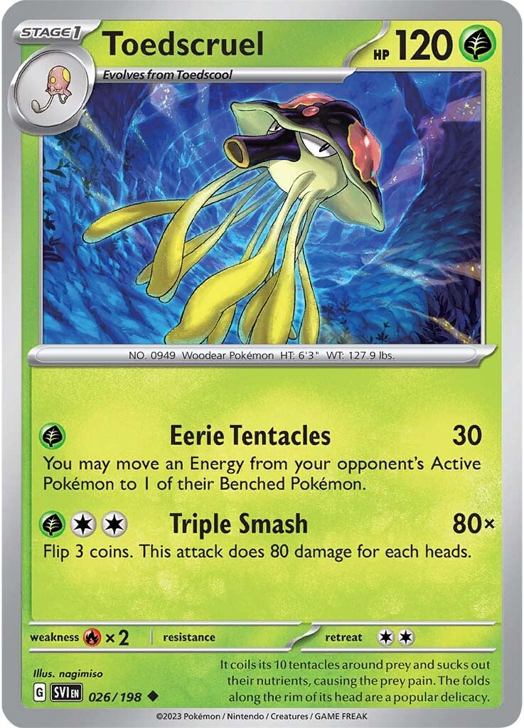 Toedscruel (026/198) [Scarlet & Violet: Base Set] | Odin's Place