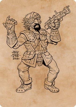 Jan Jansen, Chaos Crafter Art Card [Commander Legends: Battle for Baldur's Gate Art Series] | Odin's Place