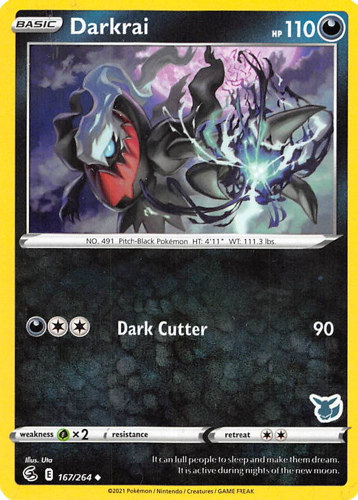 Darkrai (167/264) (Eevee Deck) [Battle Academy 2022] | Odin's Place