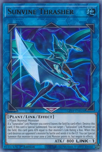 Sunvine Thrasher [GFTP-EN024] Ultra Rare | Odin's Place
