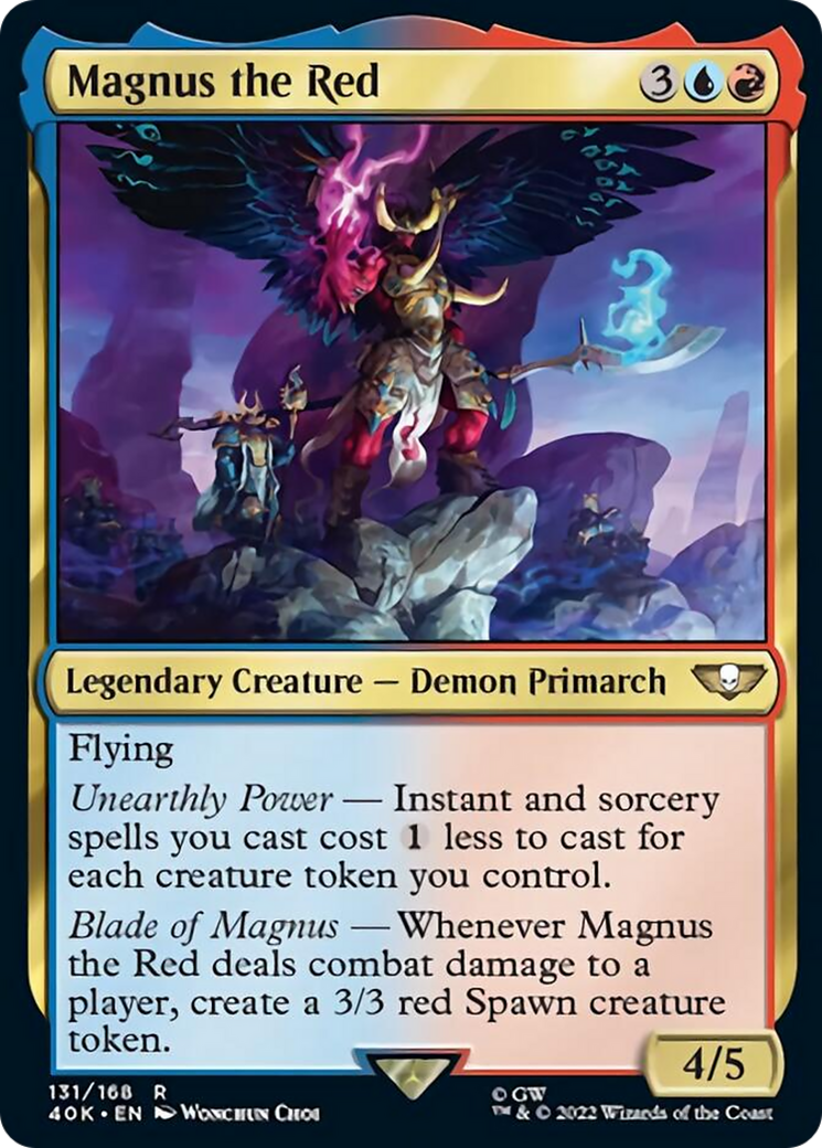 Magnus the Red (Surge Foil) [Warhammer 40,000] | Odin's Place