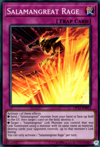Salamangreat Rage [OP12-EN012] Super Rare | Odin's Place
