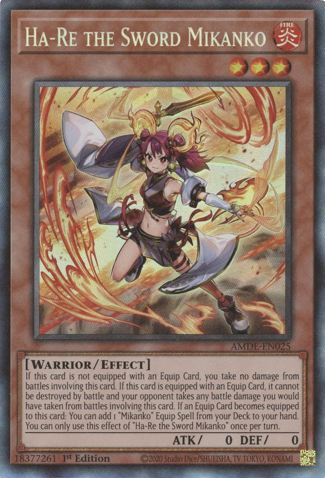 Ha-Re the Sword Mikanko [AMDE-EN025] Collector's Rare | Odin's Place