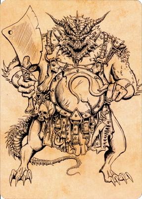 Thrakkus the Butcher Art Card [Commander Legends: Battle for Baldur's Gate Art Series] | Odin's Place