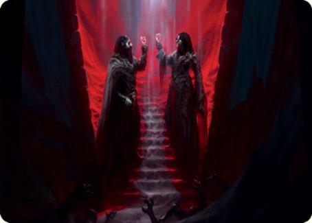 Vampires' Vengeance Art Card [Innistrad: Crimson Vow Art Series] | Odin's Place