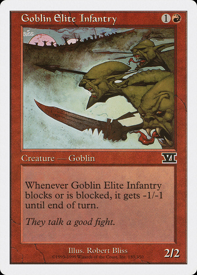 Goblin Elite Infantry (183) [Classic Sixth Edition] | Odin's Place