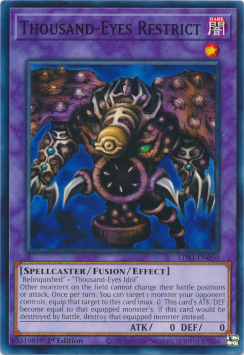 Thousand-Eyes Restrict [LDS1-EN050] Common | Odin's Place