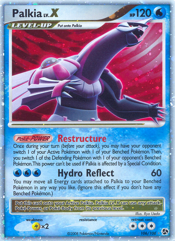 Palkia LV.X (106/106) [Diamond & Pearl: Great Encounters] | Odin's Place
